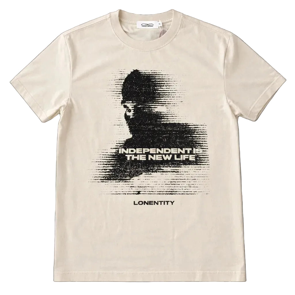 INDEPENDENT CREME TEE